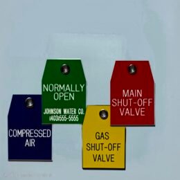 Valve (ENGRAVED) Tag